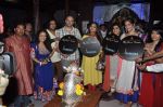 Sonu Kakkar,Neha Kakkar,Tanisha Singh at Musical audio release of film My friend Husain at Andheri cha Raja in Mumbai on 20th Sept 2013 (48).JPG